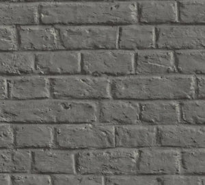 Living walls Murstens tapet M/ grå bund