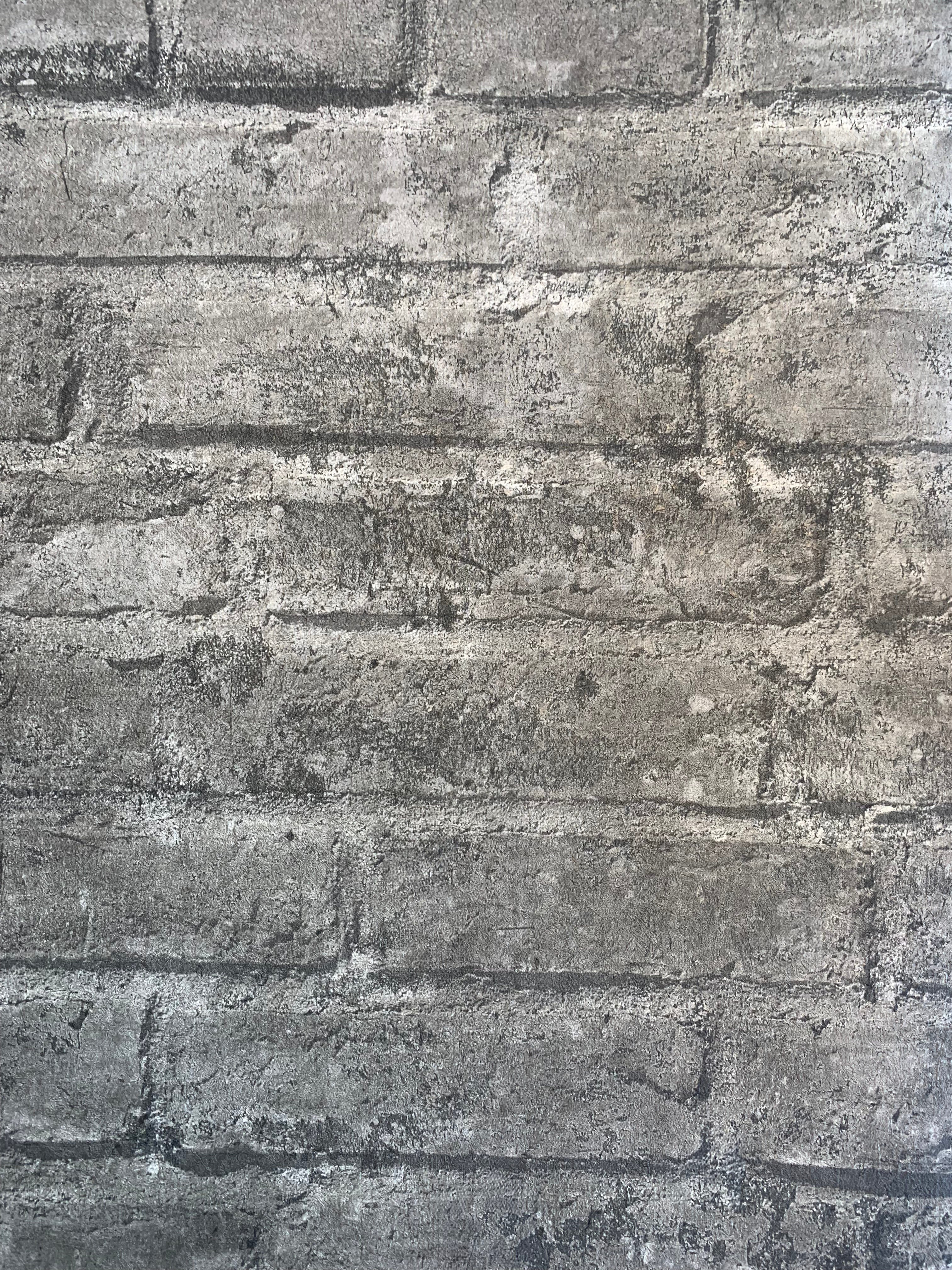 Living walls rustikke mursten M/ grå bund