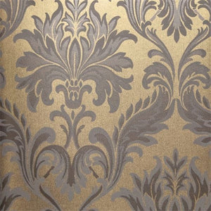 stiltapet i damask design