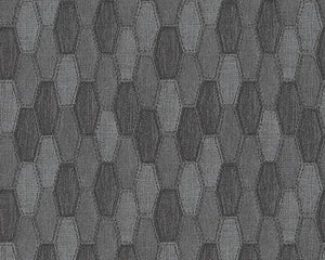 tapet med små femkanter