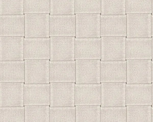 Tapet med flet design M/ lysegrå