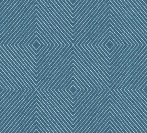 Living walls ruder mønstret tapet M/ blå bund