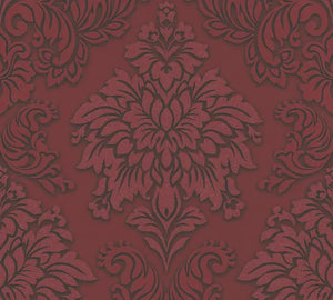 Living walls Rosenbuks tapet M/ rød bund