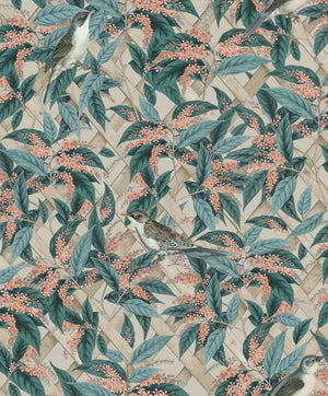 Brassica guld bund M/ fugle og blomster