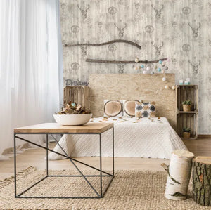 Chatsworth M/ beige bund og dyr