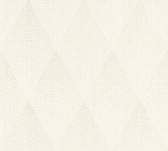 Prikket harlekin mønster M/ hvid bund