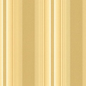 Stiltapet med stribet design M/guld