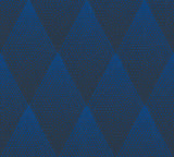 Prikket harlekin mønster M/ blå bund
