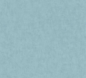 Ensfarvet med malering M/ turkis blå