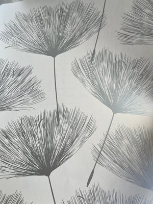 Glistening fleur blush M/ grå bund