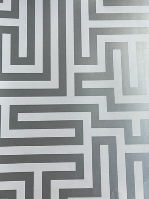 Glistening maze M/ grå bund