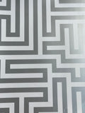 Glistening maze M/ grå bund