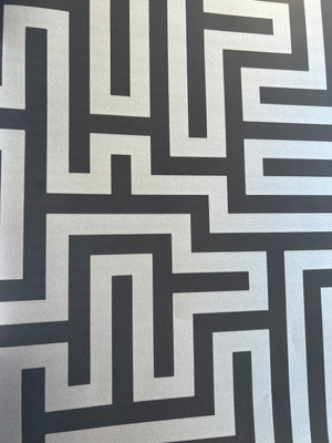 Glistening maze M/ sort bund