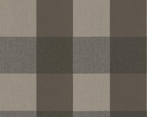 tapet med tern i brun