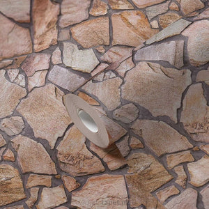 Store grå- brune granit