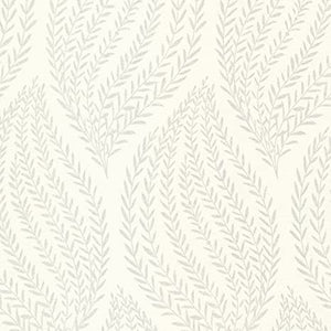 lys creme m. pil grene i sølvglimmer