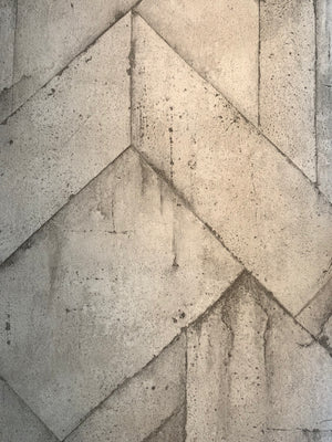 Living walls Flise tapet M/ lysegrå bund