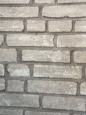 Living walls rustikke mursten M/ lysegrå bund