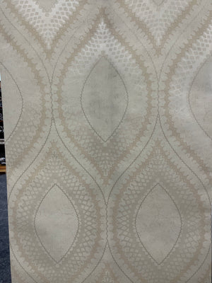 Grafisk tapet M/ creme