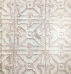 Orientalsk tapetdesign i beige