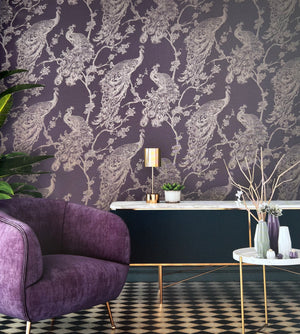 Glistening peacock M/ lilla bund