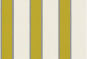 tapet m. Hvid og grøn striber