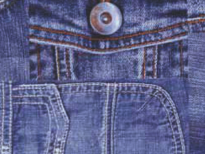 Selvklæbende folie Jeans