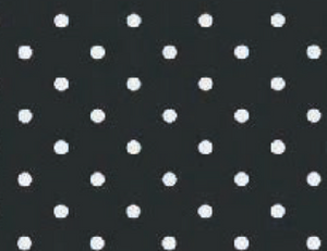 Selvklæbende folie sort m. prikker
