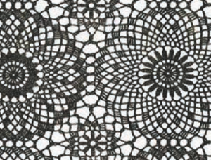 Selvklæbende folie kontour sort