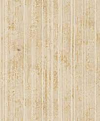 Træ tapet beige/guld