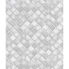 Flise mønstret tapet i grå