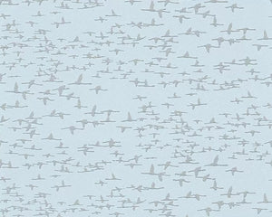 tapet m. fugle i glimmer